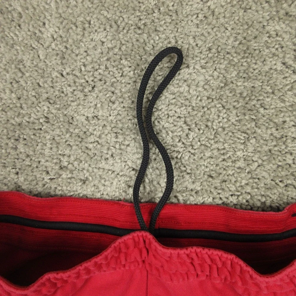 Air Jordan Shorts Mens Medium Red Jump Man Sweat Basketball Fleece Comfort 9